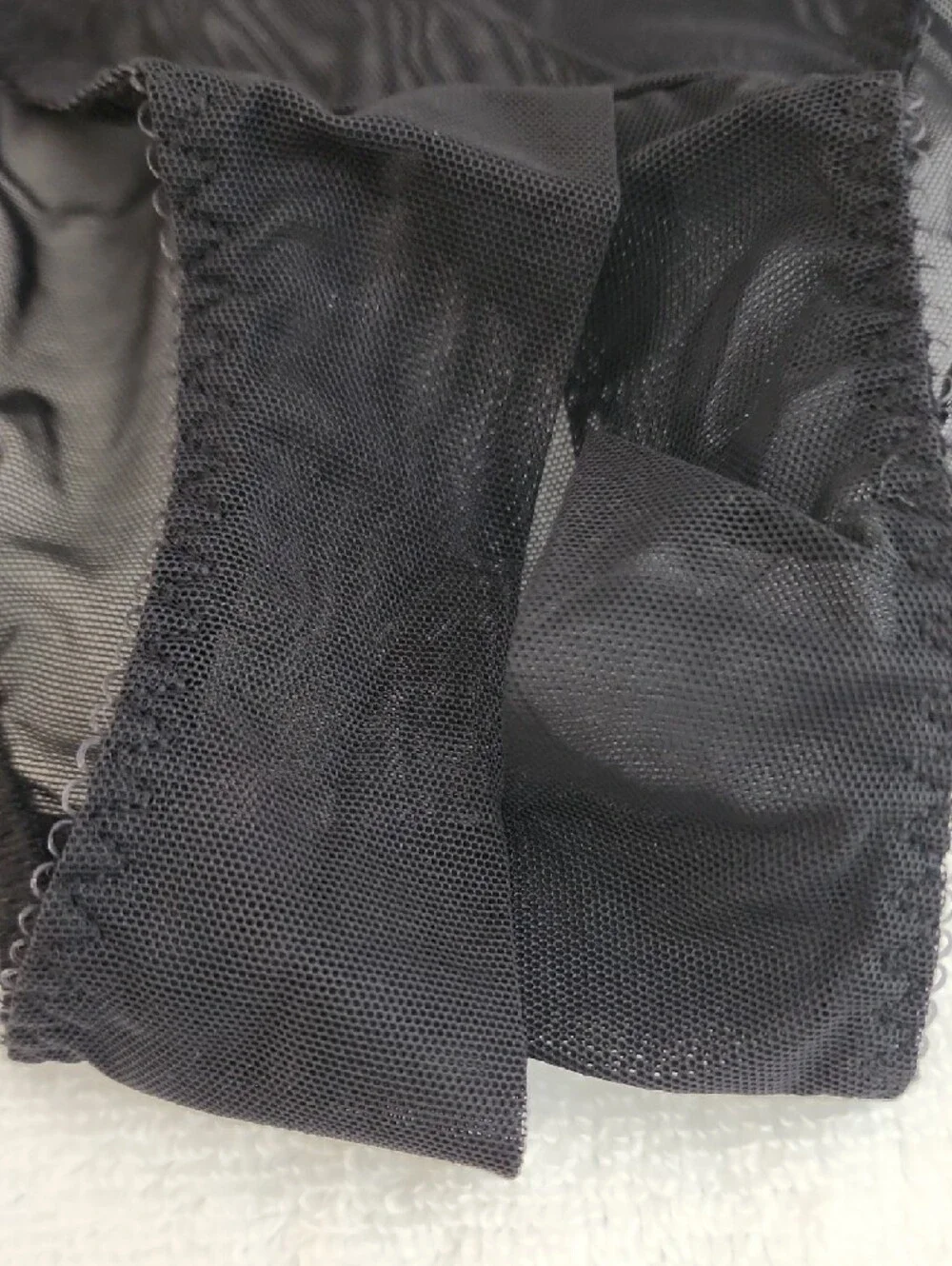 Savage X Fenty Black Crotchless High-Leg Bikini - Picture 5 of 8